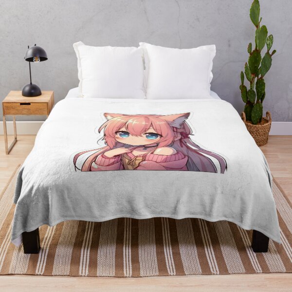 Item preview, Cute Anime Girl designed and sold by ParryStickers.