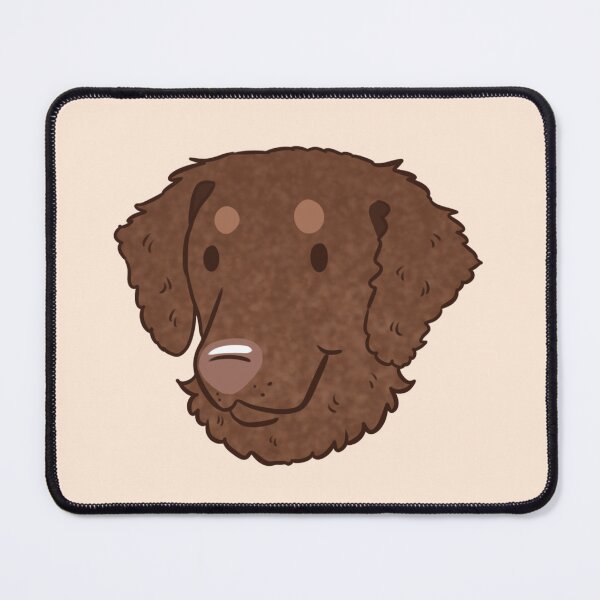 Item preview, Cute curly coated retriever dog  designed and sold by Yaragold.