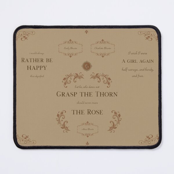 Item preview, Bronte Sisters (brown) designed and sold by ProsetoPrint.