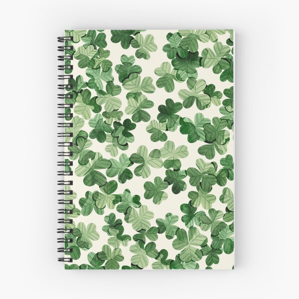 Item preview, Green watercolor shamrocks pattern. St Patrick’s day illustration  designed and sold by helga-wigandt.