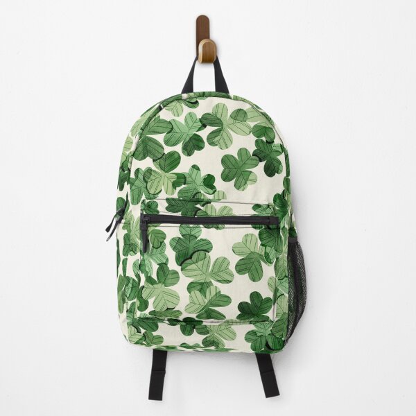 Item preview, Green watercolor shamrocks pattern. St Patrick’s day illustration  designed and sold by helga-wigandt.