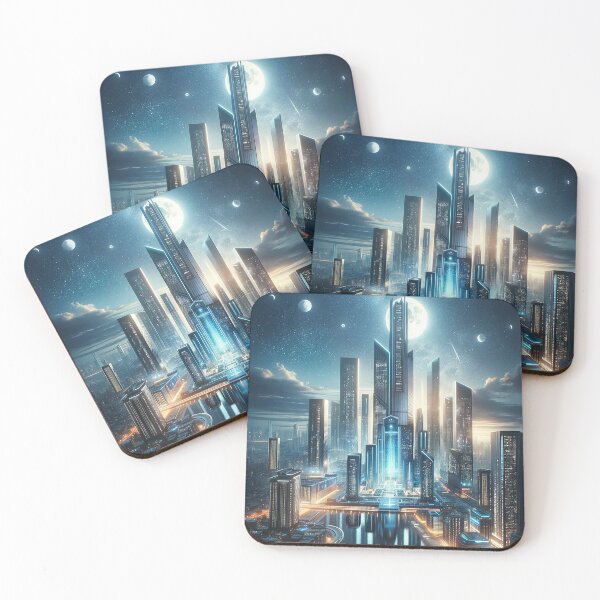 Item preview, Starlight metropolis designed and sold by Cerberus-Art.