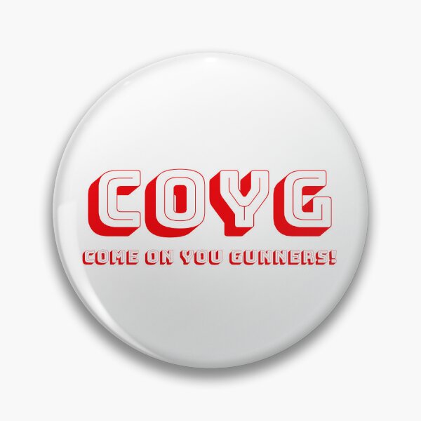Item preview, COYG COME ON YOU GUNNERS! designed and sold by snapacrab.