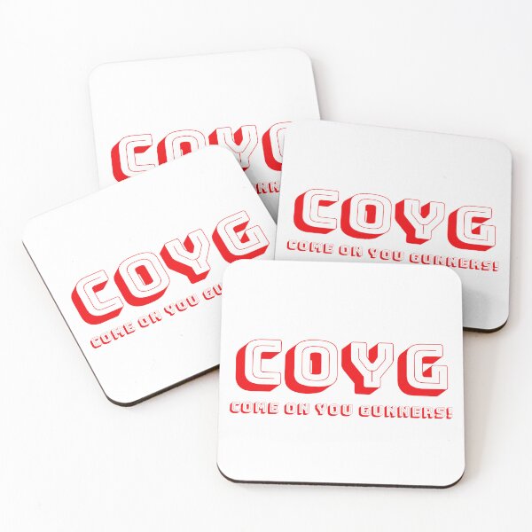 Item preview, COYG COME ON YOU GUNNERS! designed and sold by snapacrab.
