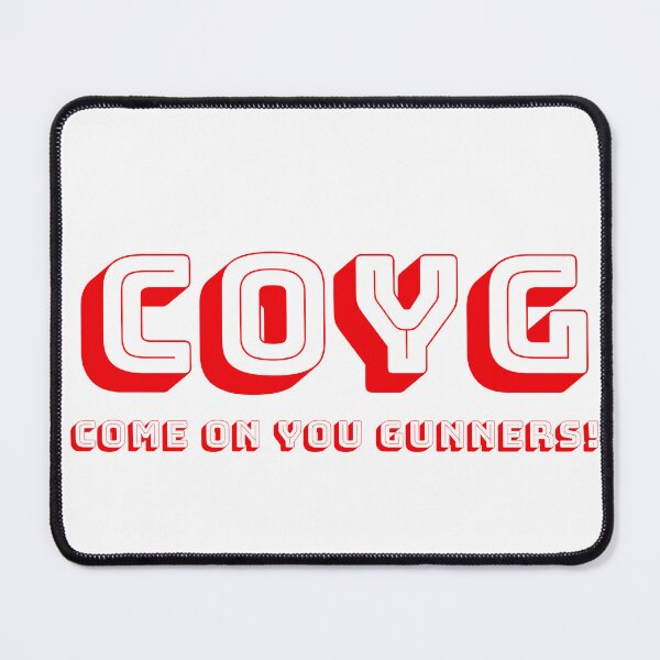 Item preview, COYG COME ON YOU GUNNERS! designed and sold by snapacrab.