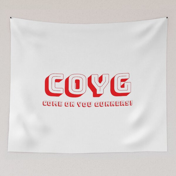 Item preview, COYG COME ON YOU GUNNERS! designed and sold by snapacrab.