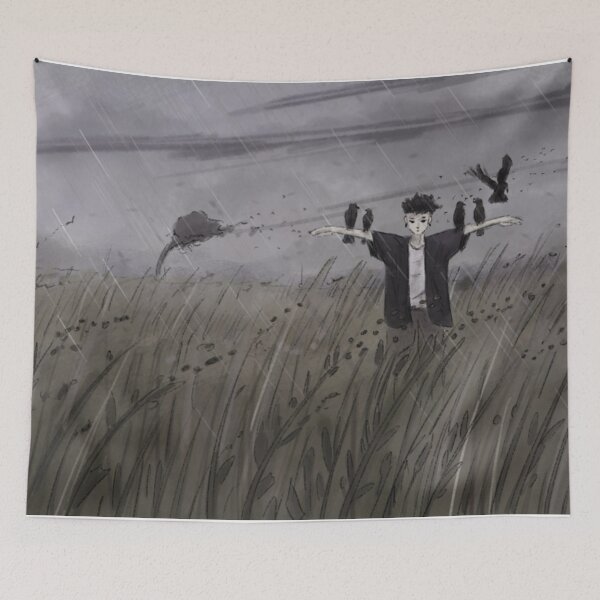 Item preview, Rainy Field designed and sold by OrangesAndFun.