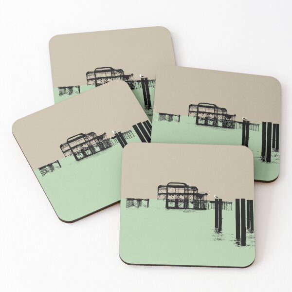 Item preview, Billy BRightOn on Brighton West Pier Pop Art  designed and sold by StudioFlea.