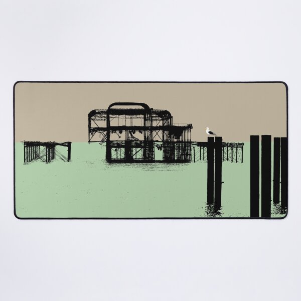 Item preview, Billy BRightOn on Brighton West Pier Pop Art  designed and sold by StudioFlea.