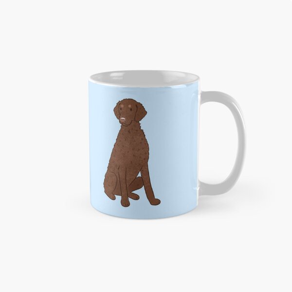 Item preview, Cute curly coated retriever dog  designed and sold by Yaragold.