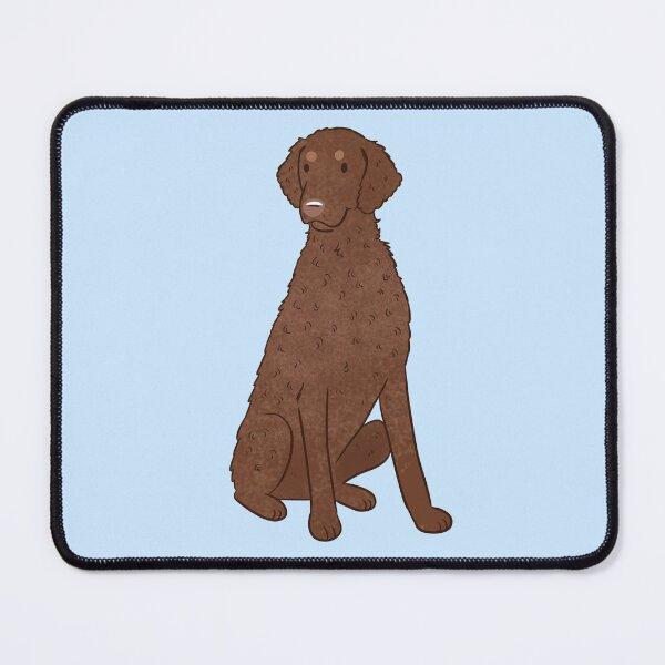 Item preview, Cute curly coated retriever dog  designed and sold by Yaragold.