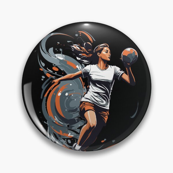 Item preview, Handball player streetwear iconic style designed and sold by LuminOrb.