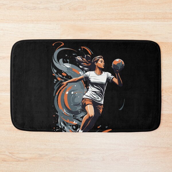 Item preview, Handball player streetwear iconic style designed and sold by LuminOrb.