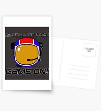 TRENDING T-SHIRTS FOR EVERYONE! UNREADY PLAYER ONE GAME ON! T-SHIRT, Postcards