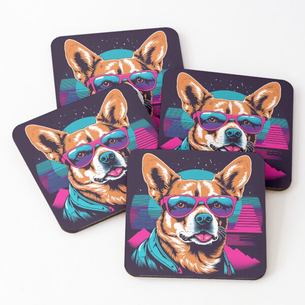 Item preview, Canine glasses the secret passage to a world of elegance, where each vision is a discovery of new ways to express furry style designed and sold by Pulsant  Paintings.