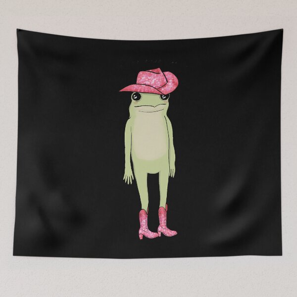 Item preview, Youre A Cowboy Like Me Frog designed and sold by Shantecaarris.