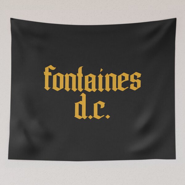 Item preview,  Fontaines D.C. Logo Tee (Bigger Logo) designed and sold by ThomasCou.