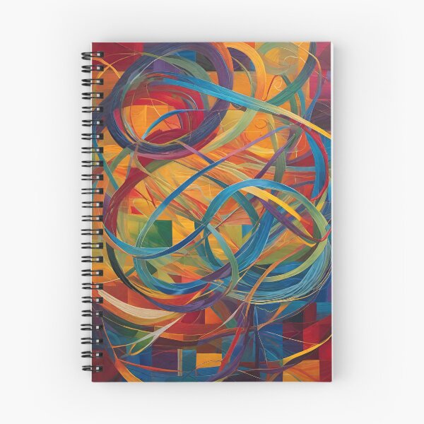 Aperçu de l'œuvre Tourbillon de couleurs créée et vendue par Aaron Ran.