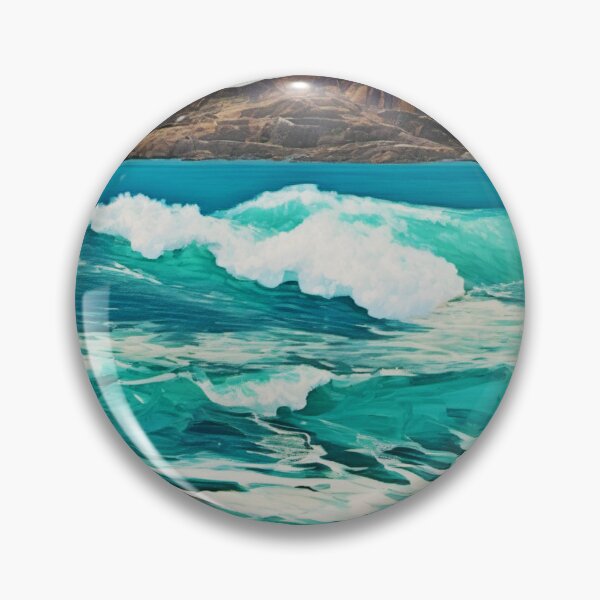 Item preview, Arte Badaísta del Océano designed and sold by Health And Fitness Posts e-Store.