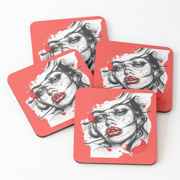 Item preview, Tatuaje de hermosa mujer sensual designed and sold by Cris888.