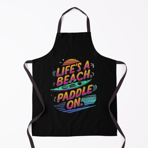 Item preview, Life's A Beach, Paddle On Kayak Funny designed and sold by DomTeesHaven.