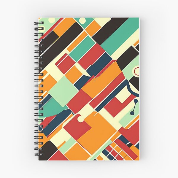 Item preview, Abstract Multicolour Diagonal Block & Lines designed and sold by Alfredus.