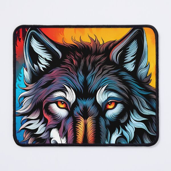 Item preview, Black Wolf, Ai Generated Art designed and sold by ACC .