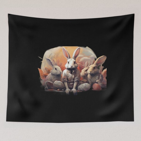Item preview, Rabits happy easter designed and sold by products4urduke.