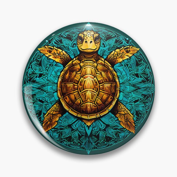 Item preview, Funny Mandala Turtle designed and sold by anyasevchenko.