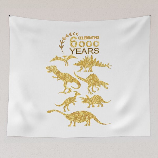 Item preview, Dinosaurs Celebrating 6000 Golden Years designed and sold by TerScott.