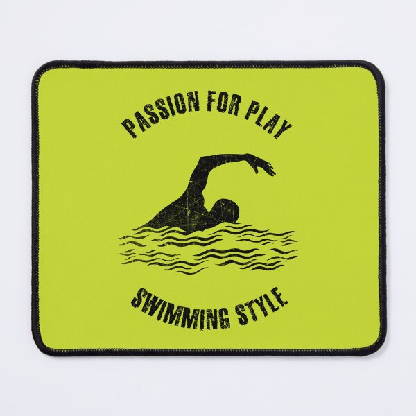 Item preview, Black silhouette of a swimmer designed and sold by HarridanCreates.