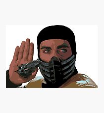 Scorpion Photographic Print