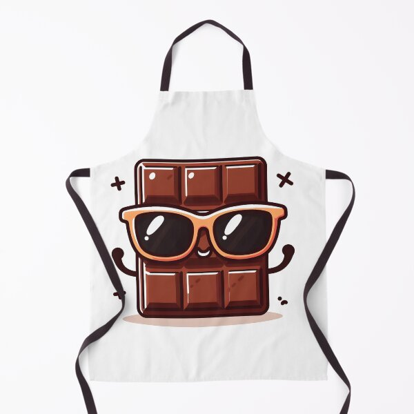 Item preview, Kawaii Chocolate With Sunglasses designed and sold by CanvasCutie.