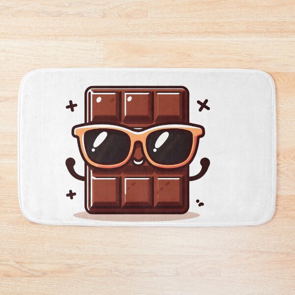 Item preview, Kawaii Chocolate With Sunglasses designed and sold by CanvasCutie.