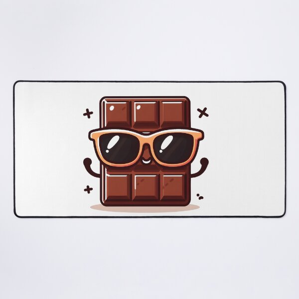 Item preview, Kawaii Chocolate With Sunglasses designed and sold by CanvasCutie.