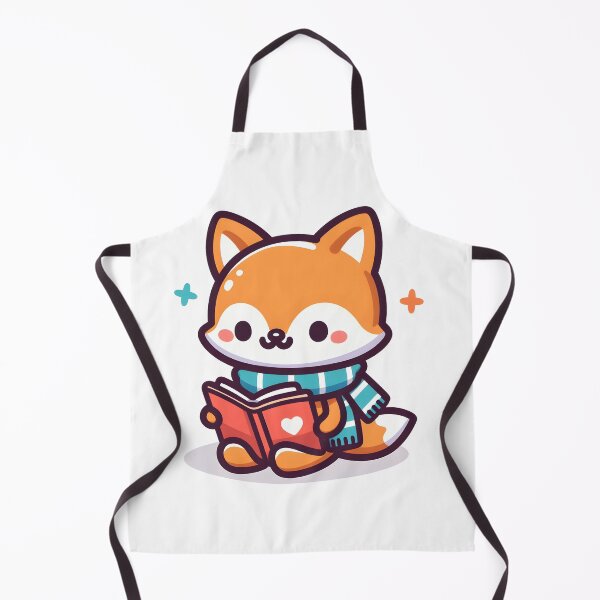 Item preview, Kawaii Fox With Scarf designed and sold by CanvasCutie.