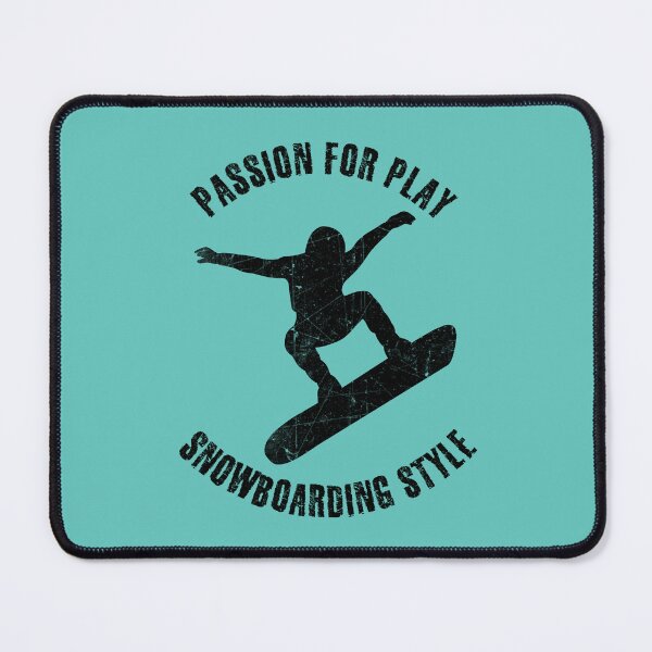 Item preview, Black silhouette of a snowboarder designed and sold by HarridanCreates.
