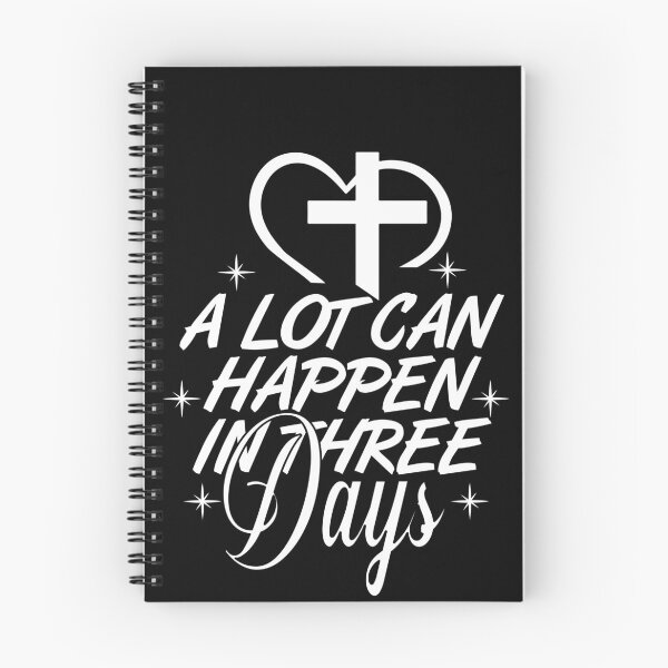 Item preview, A Lot Can Happen in 3 Days, Religious Christian Easter Design designed and sold by Galactic-Panda.