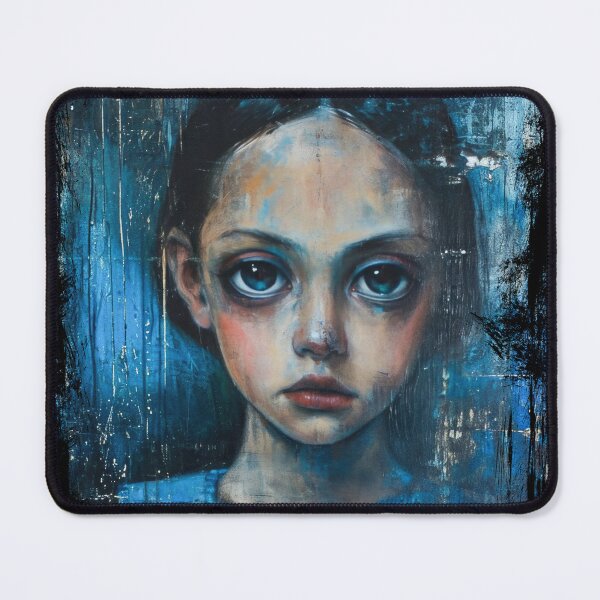 Item preview, Big Eyes Blue designed and sold by AllTheFaeThings.