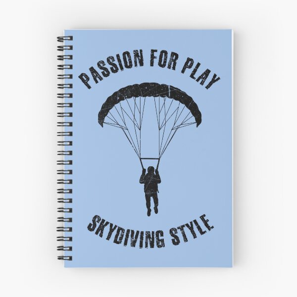 Item preview, Black silhouette of a parachutist designed and sold by HarridanCreates.