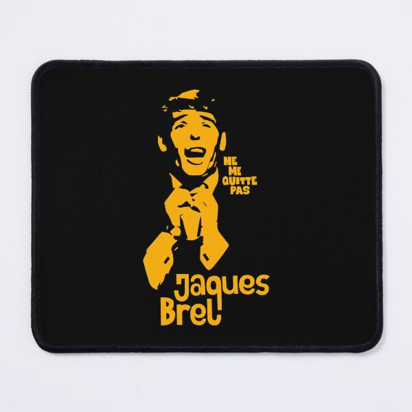 Item preview, Ne Me Quitte Pas: Tribute Illustration to Jacques Brel's Iconic Ballad designed and sold by Boogosh.