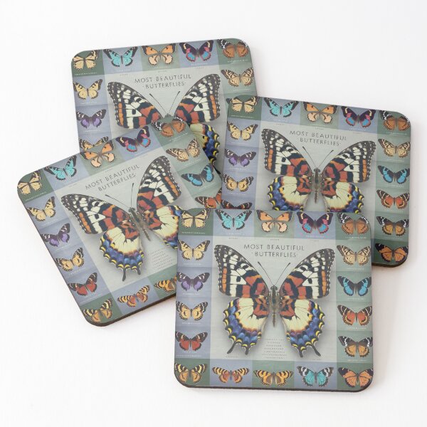 Item preview, ideogram most beautiful butterflies designed and sold by zozquert.