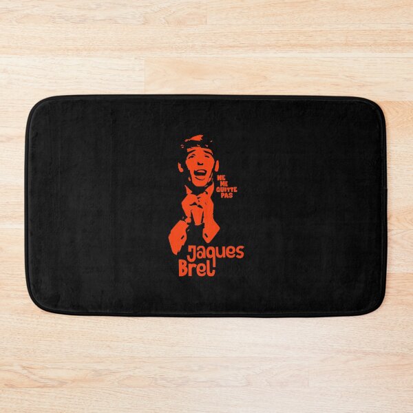 Item preview, Ne Me Quitte Pas: Tribute Tee to Jacques Brel's Iconic Chanson designed and sold by Boogosh.