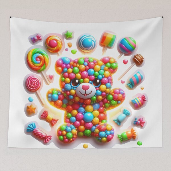 Item preview, Sweets and Smiles: Teddy's Tale designed and sold by AI-Only Creations.