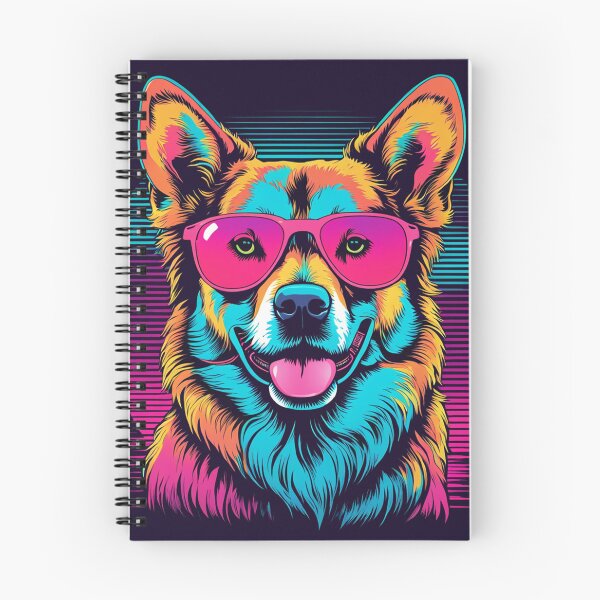 Item preview, When your little dog adopts glasses, each game of hide-and-seek becomes a stylish strategy, with ears and lenses adding suspense to the search for the perfect hiding spot designed and sold by Pulsant  Paintings.