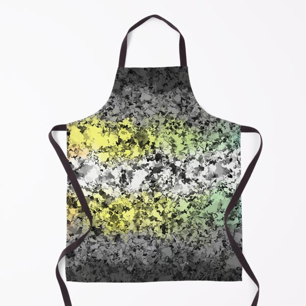 Item preview, Groovy Grungy Squiggly Trippy Abstract Demifluid Pride Flag designed and sold by Chaos Queery.