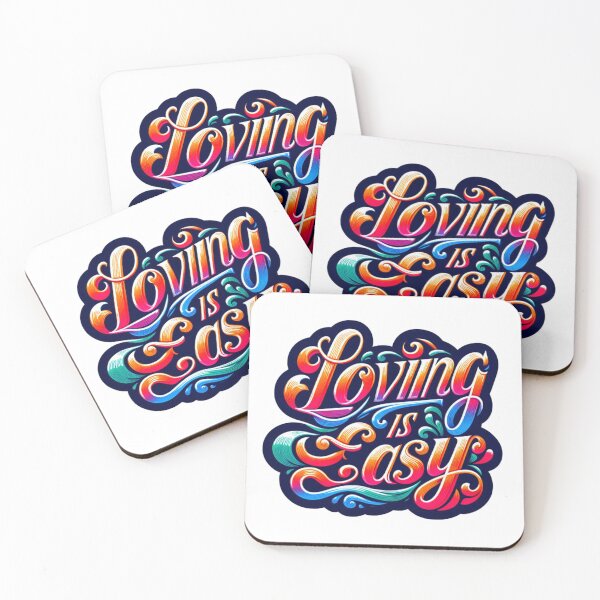 Item preview, Loving is easy designed and sold by XQGa.