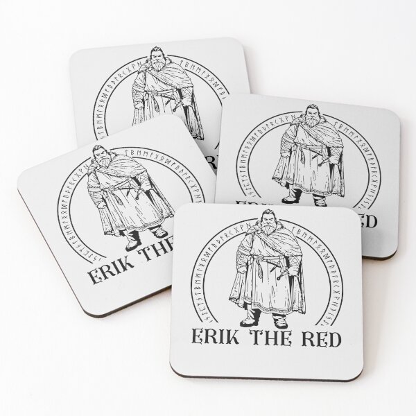 Item preview, Erik the red drawing norse explorer setting up settlement in Greenland designed and sold by Lady-Frost.
