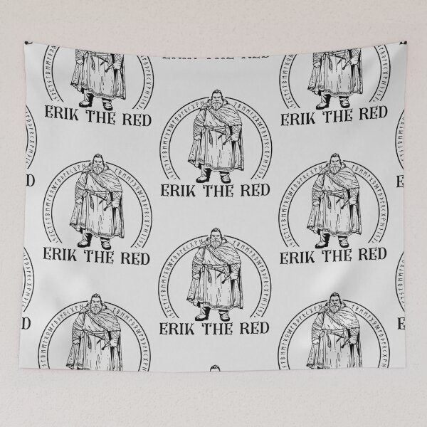 Item preview, Erik the red drawing norse explorer setting up settlement in Greenland designed and sold by Lady-Frost.