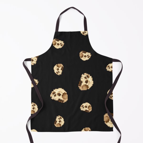 Item preview, Pixel Human Skull Pattern (black) designed and sold by D-Vogt-Grafik.